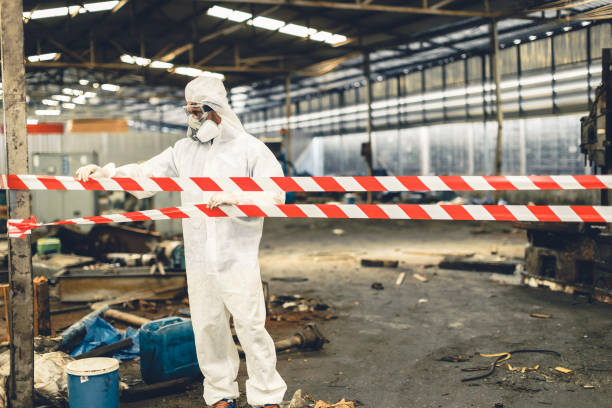 Professional Crime Scene Cleanup technician working in Liberty, UT